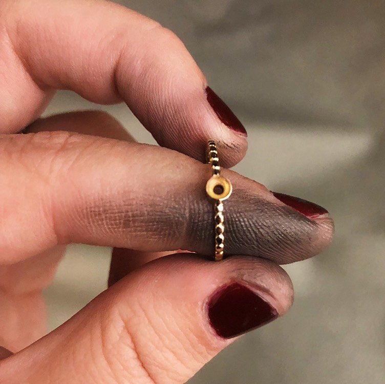 GRANULA solitaire gold